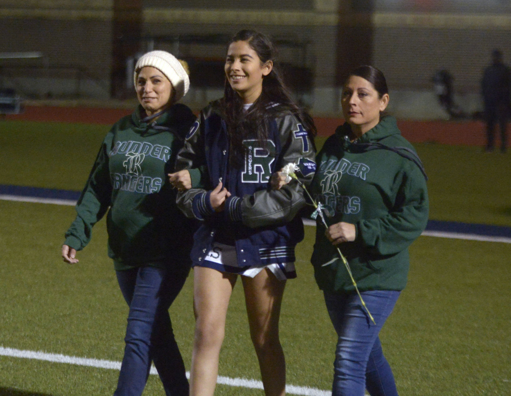 Rudder High School senior night 2019
